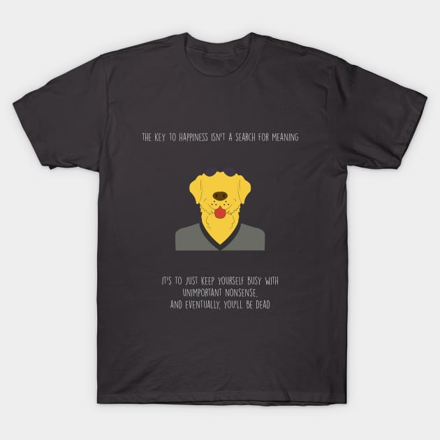 Mr. Peanutbutter T-Shirt by wackyposters